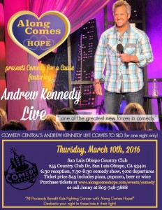 along comes hope comedy for a cause