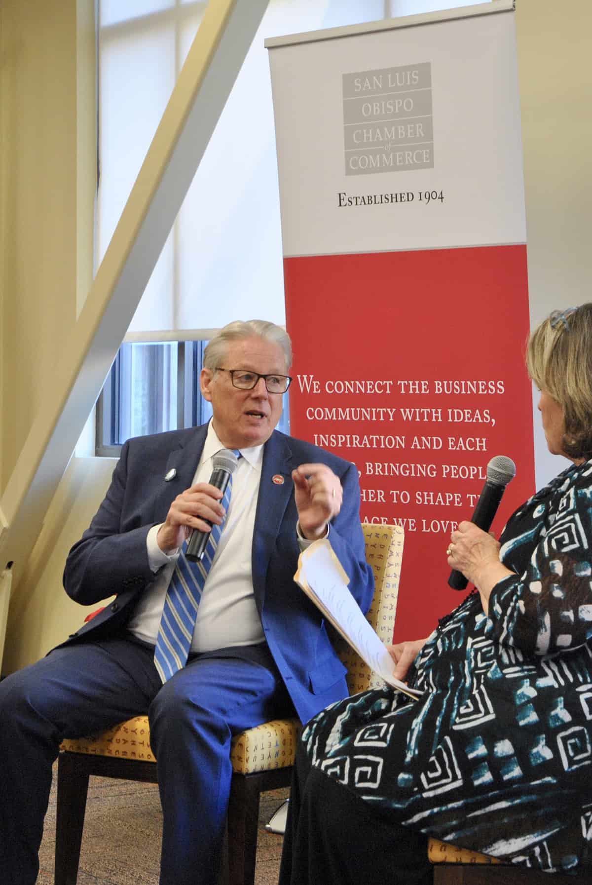 Legislative Lunch, Senator Bill Monning