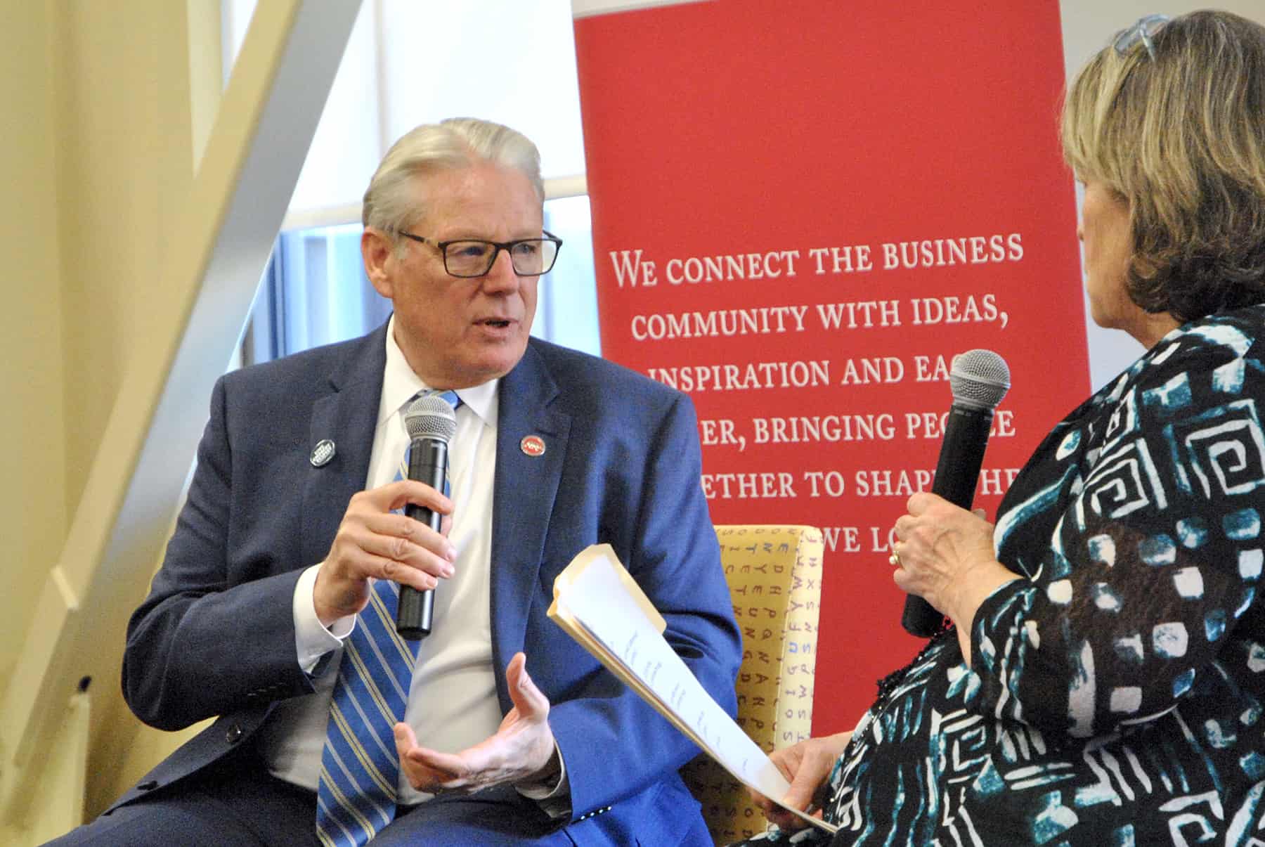 Legislative Lunch, Senator Bill Monning