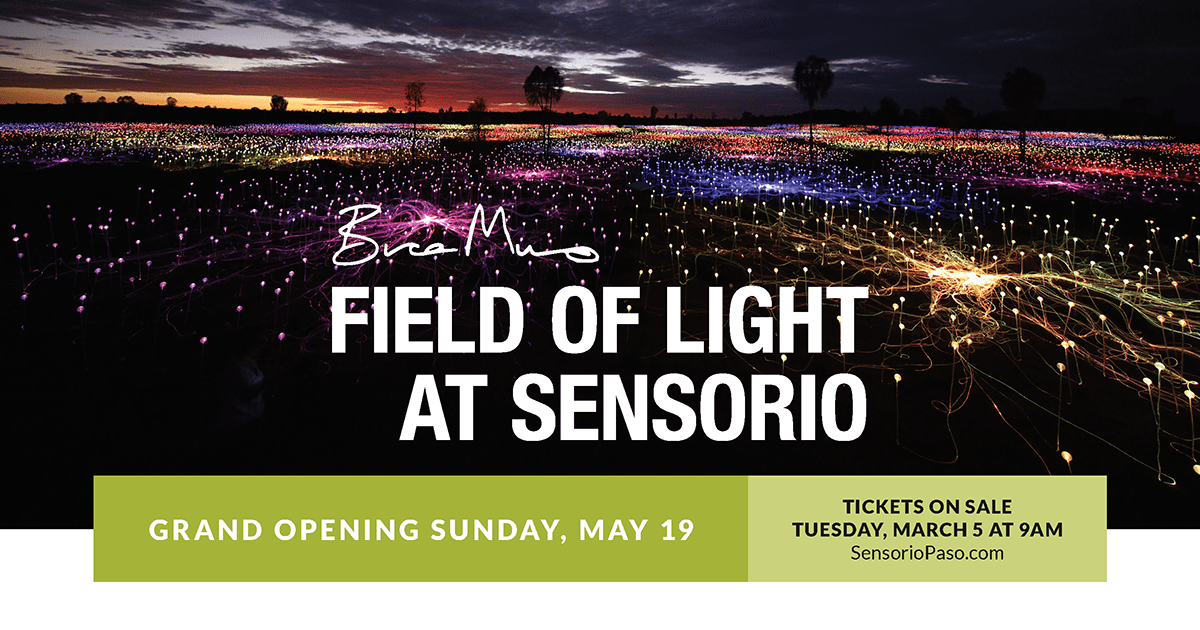Volunteer Recruitment for Sensorio at Paso Robles