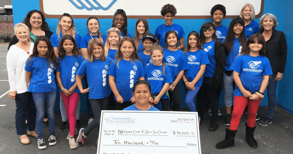 Boys & Girls Clubs of South San Luis Obispo County receives 10,000