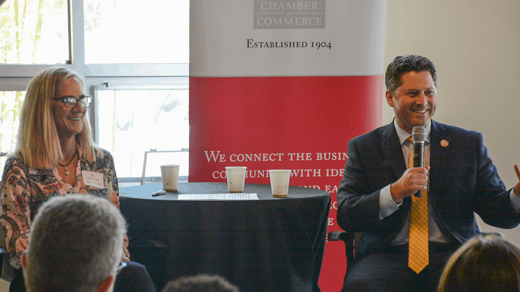 legislative lunch with jordan cunningham