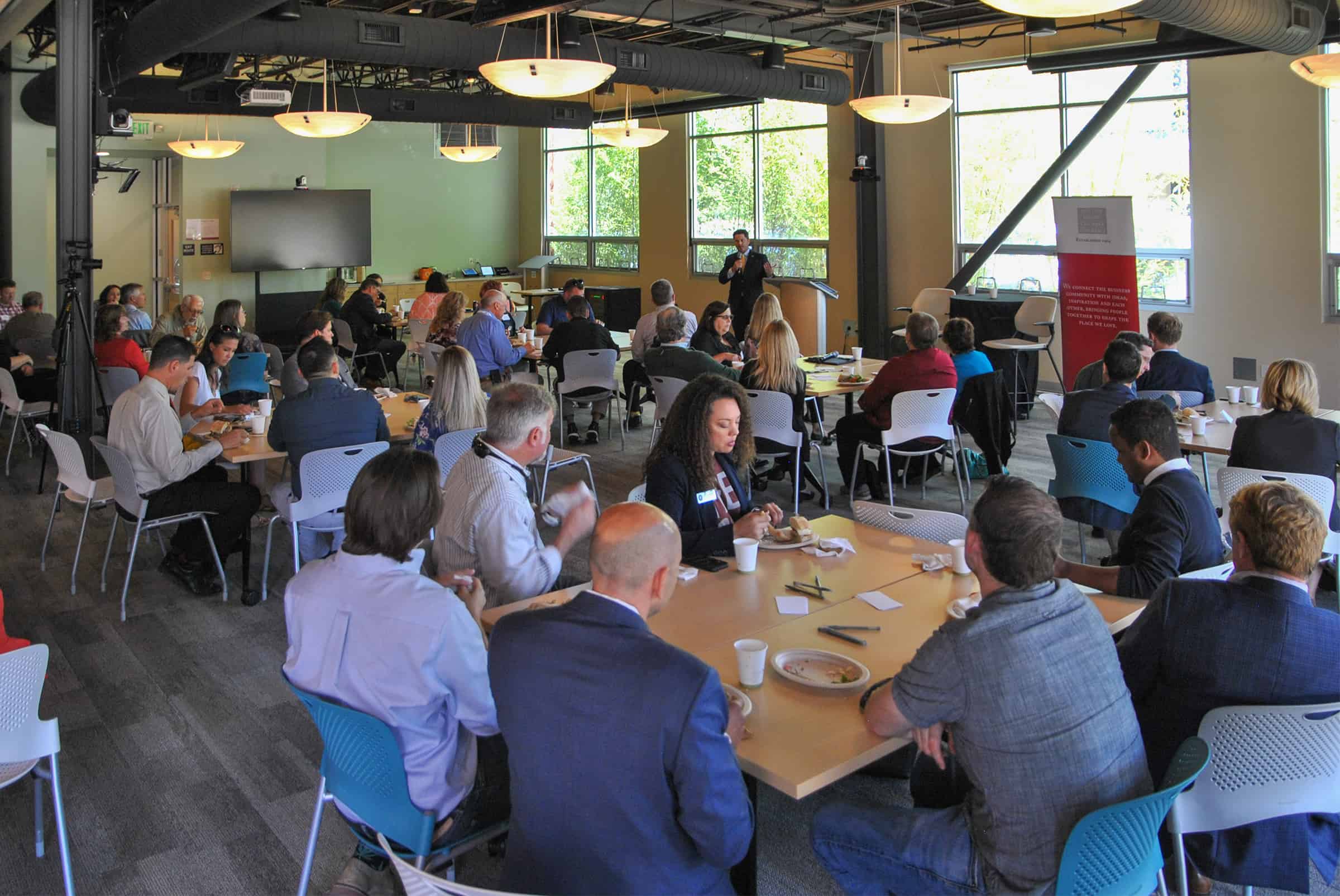 legislative lunch with jordan cunningham