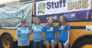 United Way Stuff the Bus