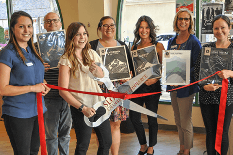 Amandalee Design, ribbon cutting