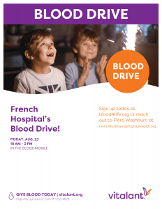 French Hospital Blood Drive