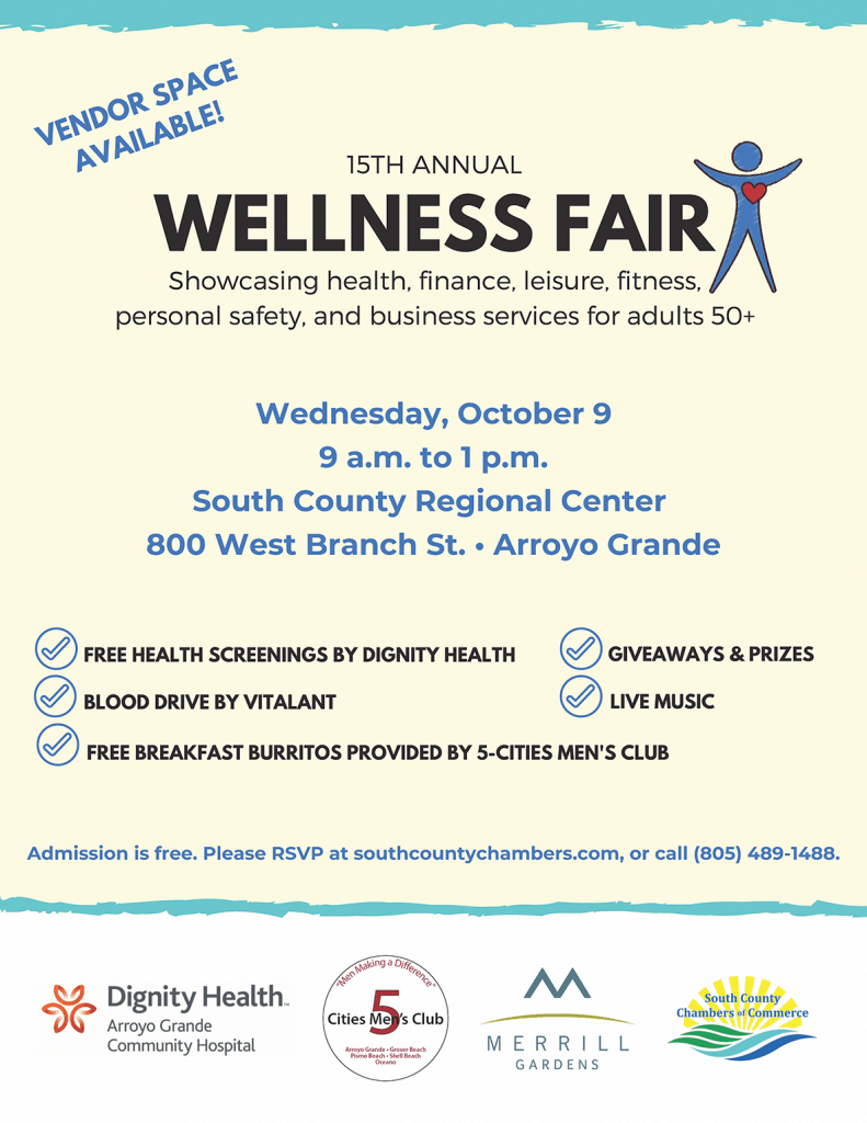 south county chambers wellness fair
