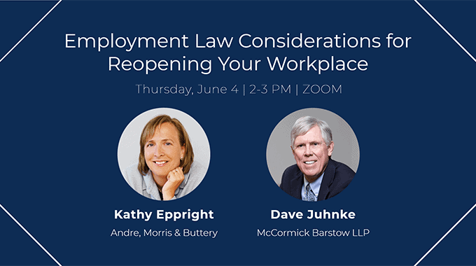 employment law update reopening