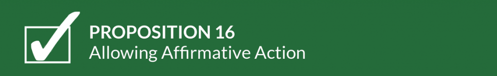 Proposition 16 2020 Election