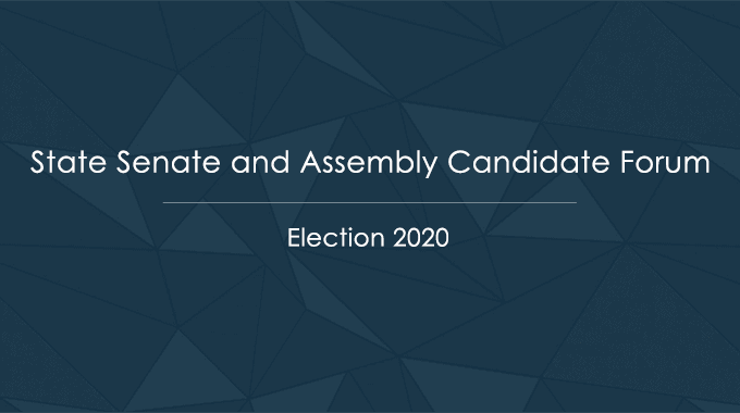 state senate and assembly candidate forum