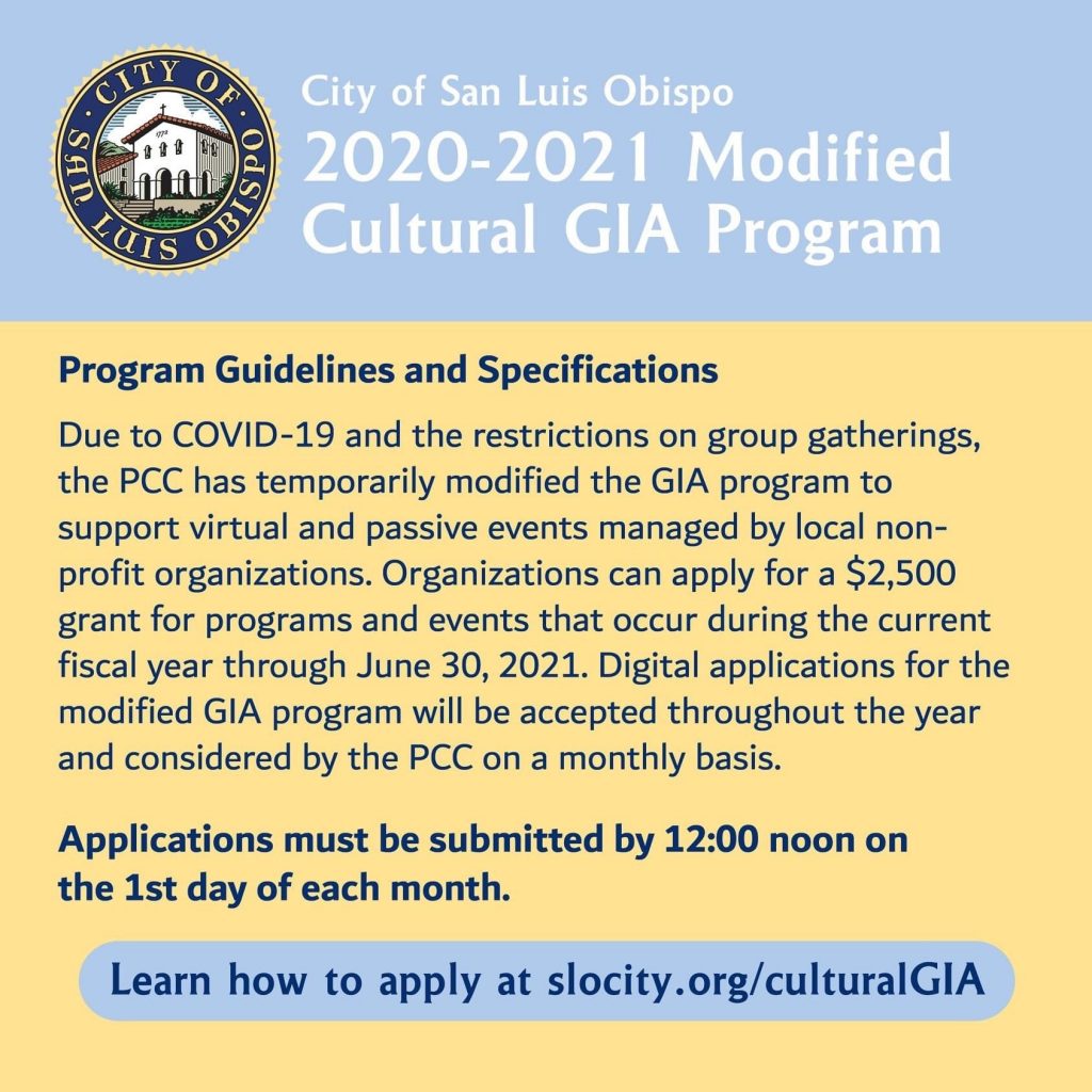 slo city grant funding
