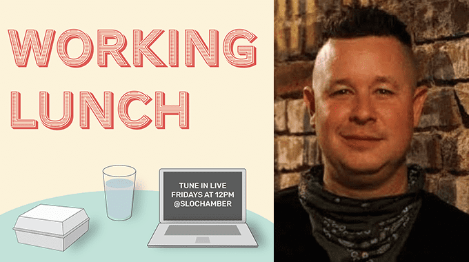 working lunch with josh christensen