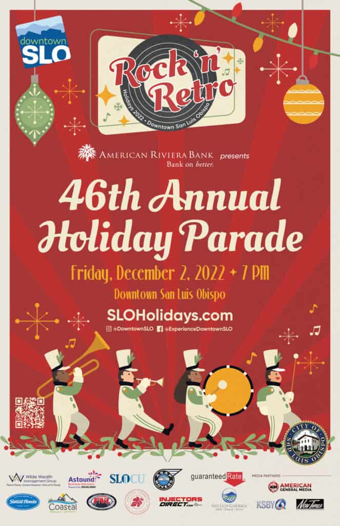 46th Annual Downtown SLO Holiday Parade San Luis Obispo Chamber of