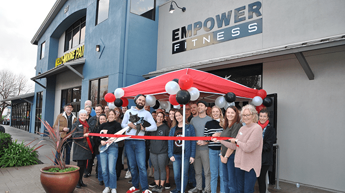Ribbon Cutting  Empower Fitness