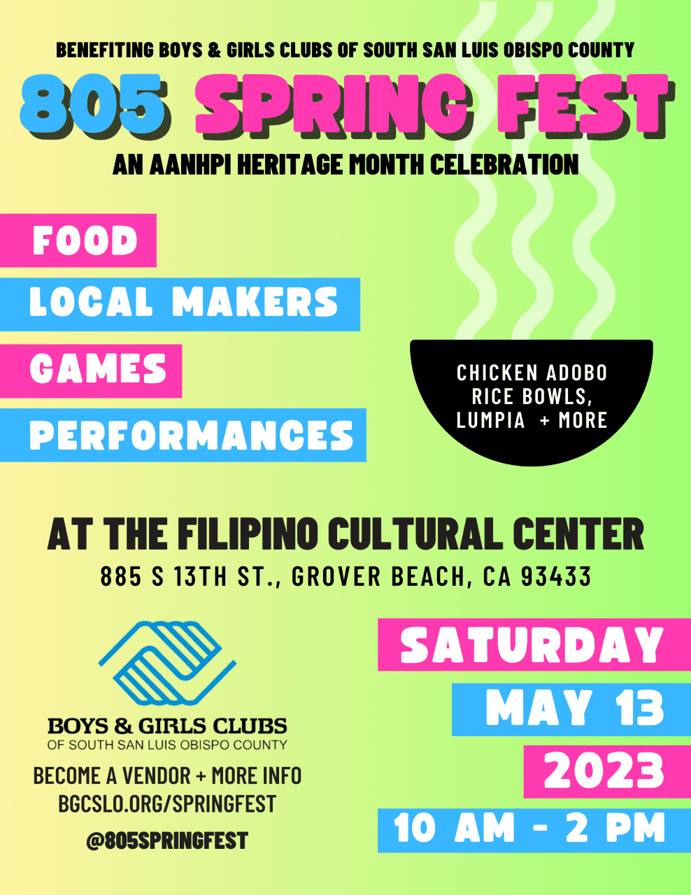 805 Spring Fest: An AANHPI Heritage Month Celebration | San Luis Obispo  Chamber of Commerce