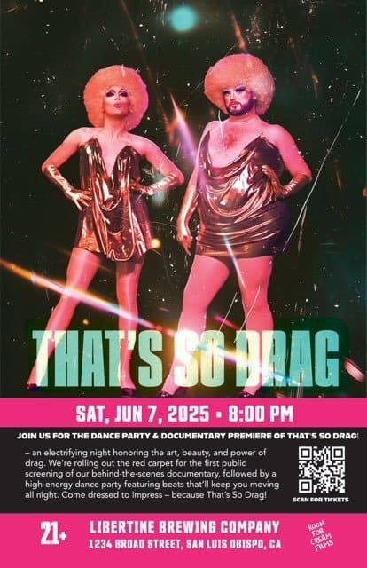 THATS SO DRAG POSTER