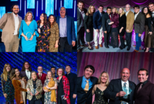 PAst year Citizen of the year winners in a four square photo format ; SLO Chamber
